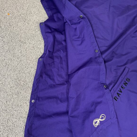 NFL Tony Gonzalez Baltimore Ravens Jacket Poncho US Men's XL - Picture 9 of 11